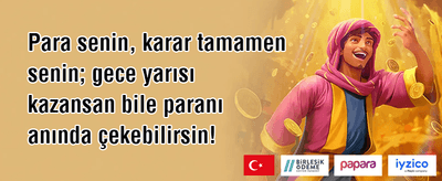Hoş Geldin Paketi: %100 Bonus promotion